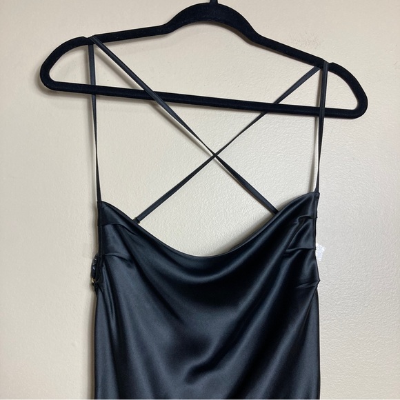 NWT V. Chapman The Isla Dress in Black - Picture 8 of 16